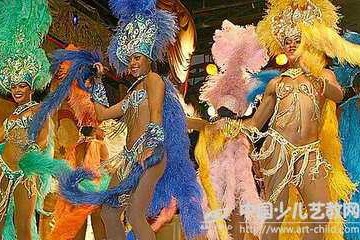 桑巴舞中samba run的动作学习