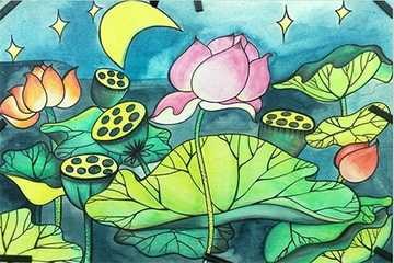 幼儿园中班美术优质课视频：《马路边的树》